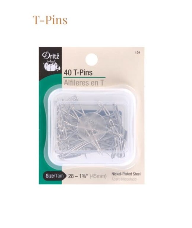 Dritz Dritz T-Pins 1.75" 40 Pack