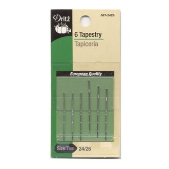 Dritz Dritz Hand Needle Tapestry Size 24/26 6 pack