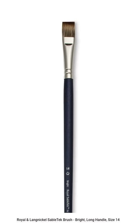 Royal Brush Royal & Langnickel SableTek Brushes Bright