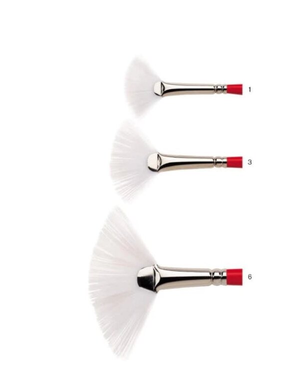 Winsor & Newton Winsor & Newton University Synthetic Long Handle Brush Fan