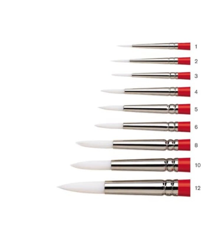 Winsor & Newton Winsor & Newton University Synthetic Long Handle Brush Round