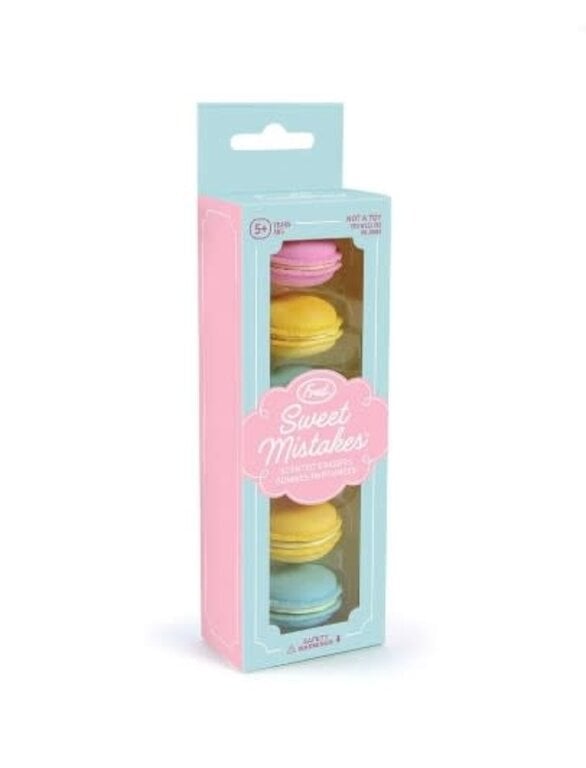 Fred & Friends Fred Sweet Mistakes Erasers Macaron