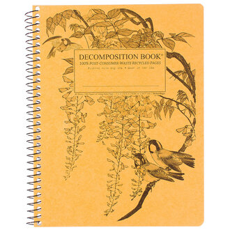 Decomposition Books Decomposition Books Wire Bound Notebook Ruled Leafy Perch
