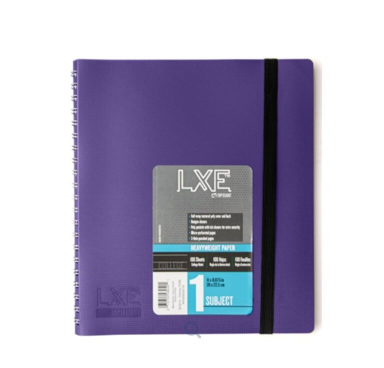 Top Flight Top Flight LXE Spine Wrap Poly Notebook
