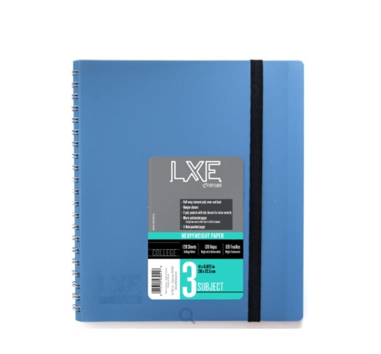 Top Flight Top Flight LXE Spine Wrap Poly Notebook