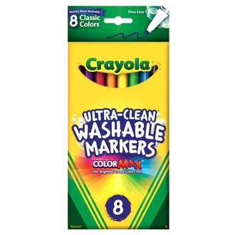 Crayola Crayola Washable Markers 8 Classic Color Set