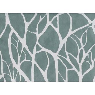 Paper Connection Paper White Branches On Grey 22"x30"