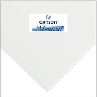 Canson Montval Watercolor Paper Sheet Cold-Pressed 140 lb. 22" x 30"
