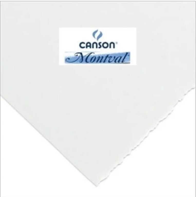 Canson Canson Montval Watercolor Paper Sheet Cold-Pressed 140 lb. 22"x30"