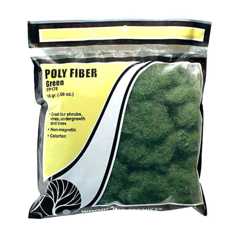 Woodland Scenics Poly Fiber Green 16g FP178