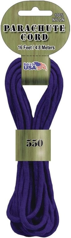 Pepperell Braiding Parachute Cord 4mm x 16'