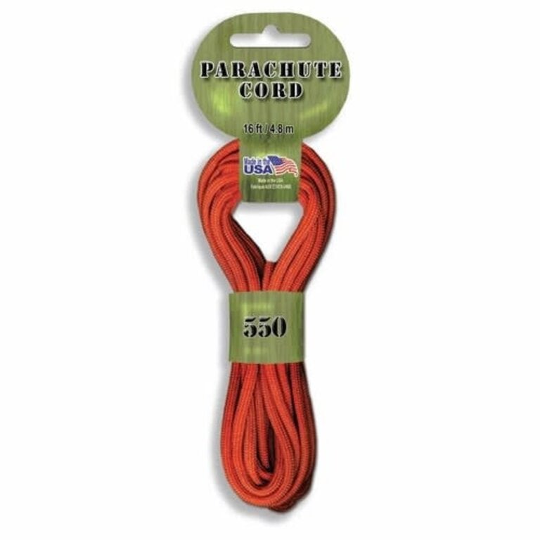 Pepperell Braiding Parachute Cord 4mm x 16'