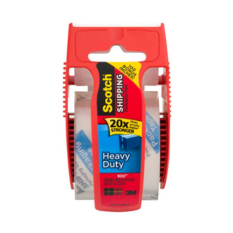 3M Scotch Packing Tape Heavy Duty Clear 1.88" x 800"