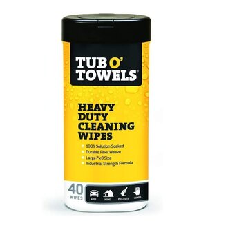 Tub O' Towels Heavy Duty Cleaning Wipes