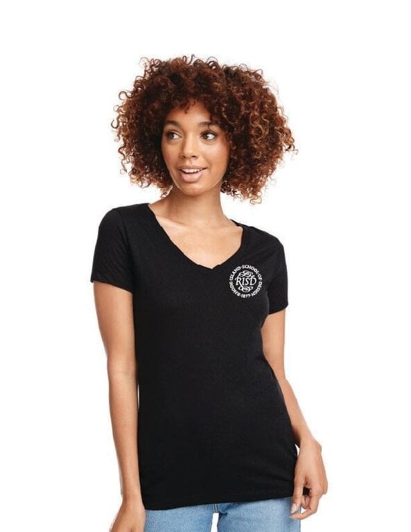 Next Level Medallion Ladies' Ideal V-Neck Shirt