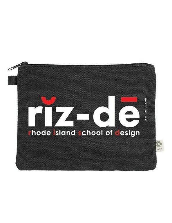 RISD RIZ-DE Hemp Pouch Black