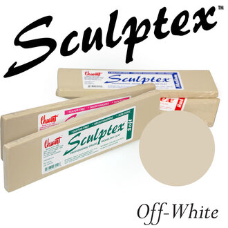 Chavant Chavant Sculptex Modeling Clay 1lb Hard Off-White