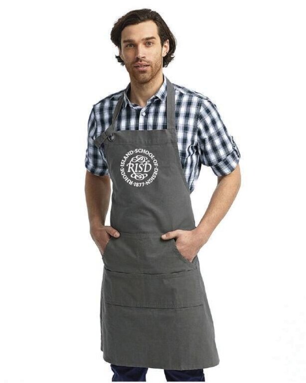 RISD Medallion Heavy Cotton Canvas Pocket Apron