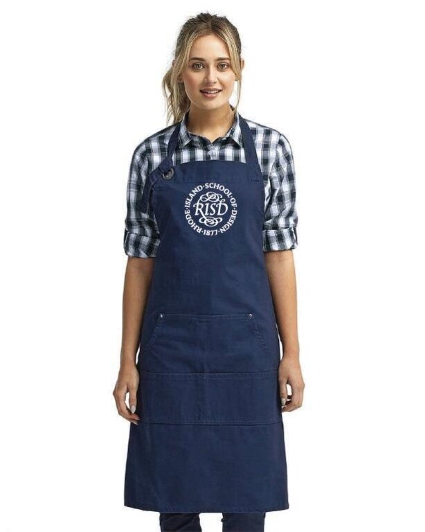 RISD Medallion Heavy Cotton Canvas Pocket Apron