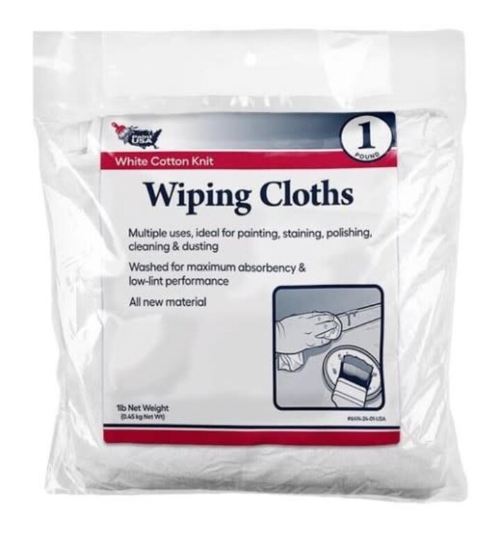 Paint USA Cotton Wiping Rags 1 lb