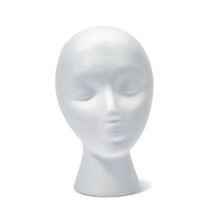 FloraCraft Styrofoam Head Female