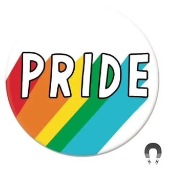 Badge Bomb Pride Big Magnet 2.25" Pride Big