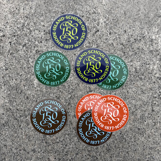 RISD 150th Sticker