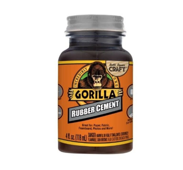 Gorilla Glue Company Gorilla High Strength Rubber Cement 4 oz