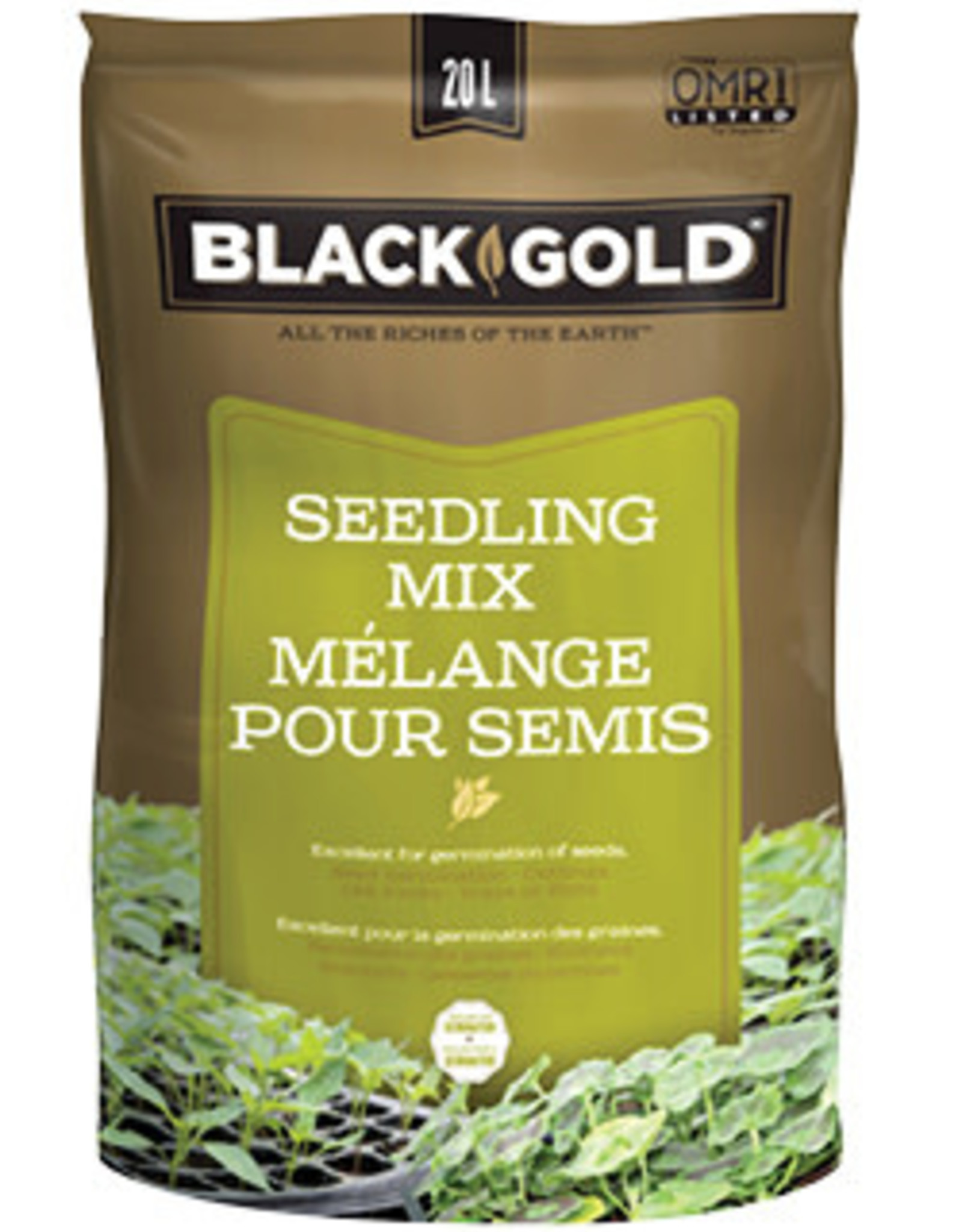 ORGANIC Black Gold Seedling Mix 20 L