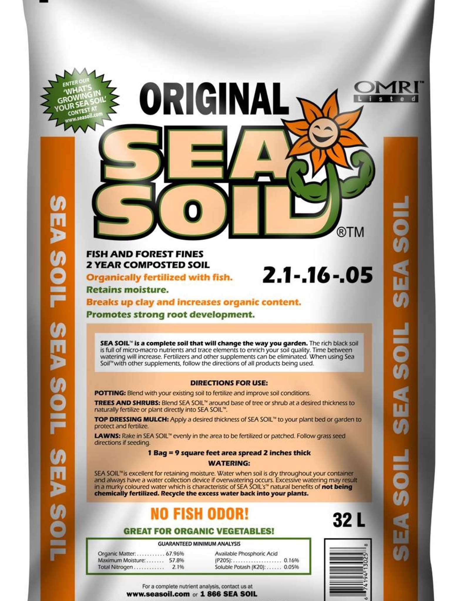 SEA SOIL SeaSoil Original 32L