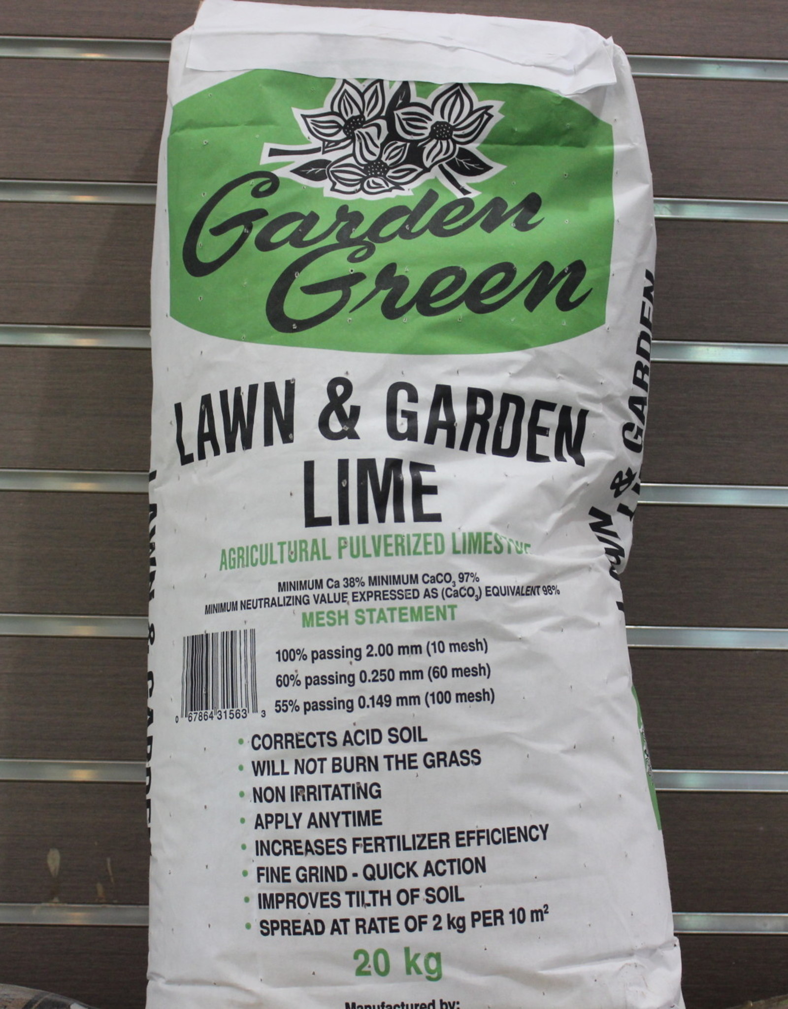 Pacific Calcium, Inc. Lime Agrico Lawn and Garden 20 kg