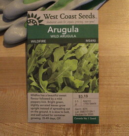 West Coast Seeds Arugula Wildfire