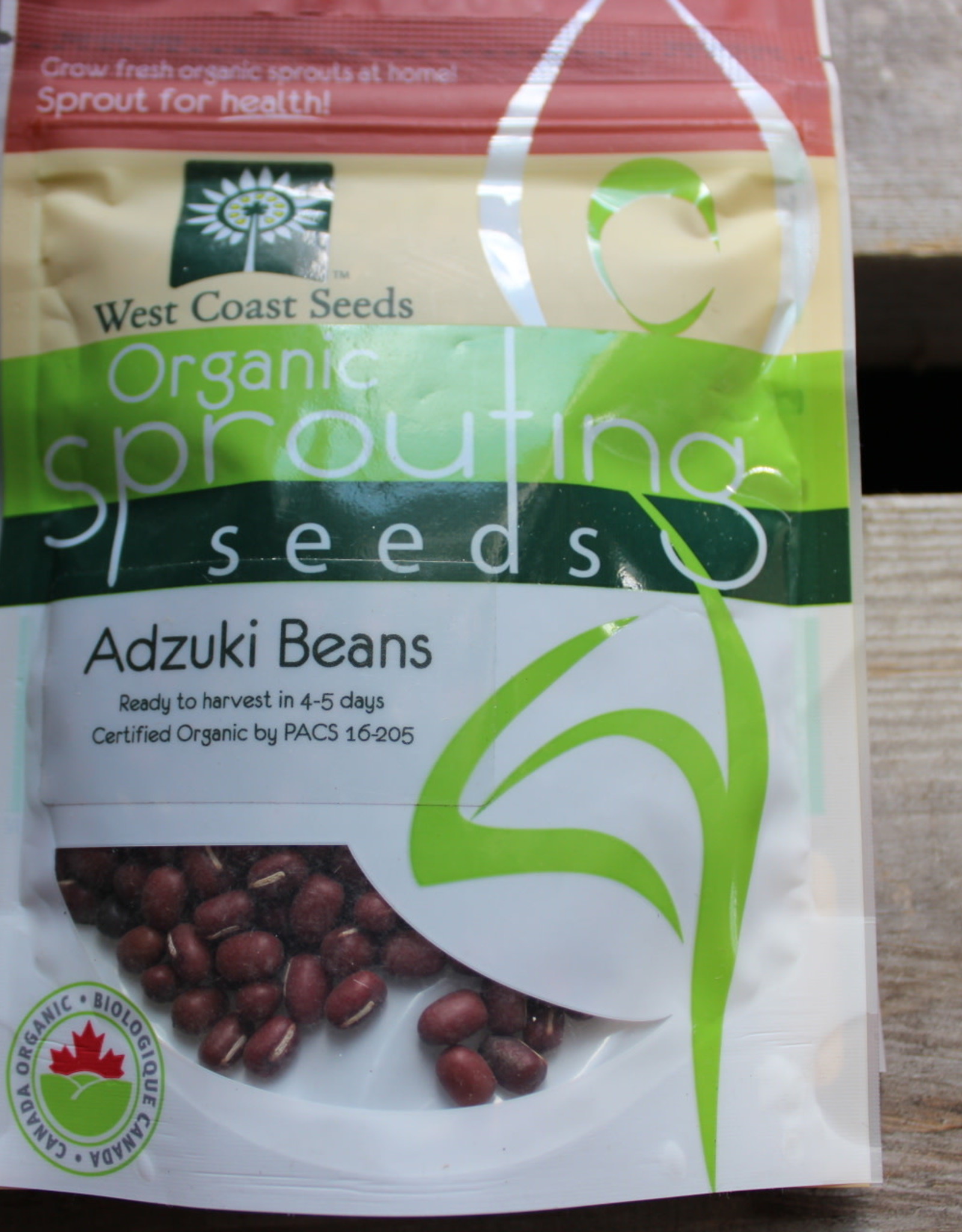 West Coast Seeds Adzuki Certified Organic