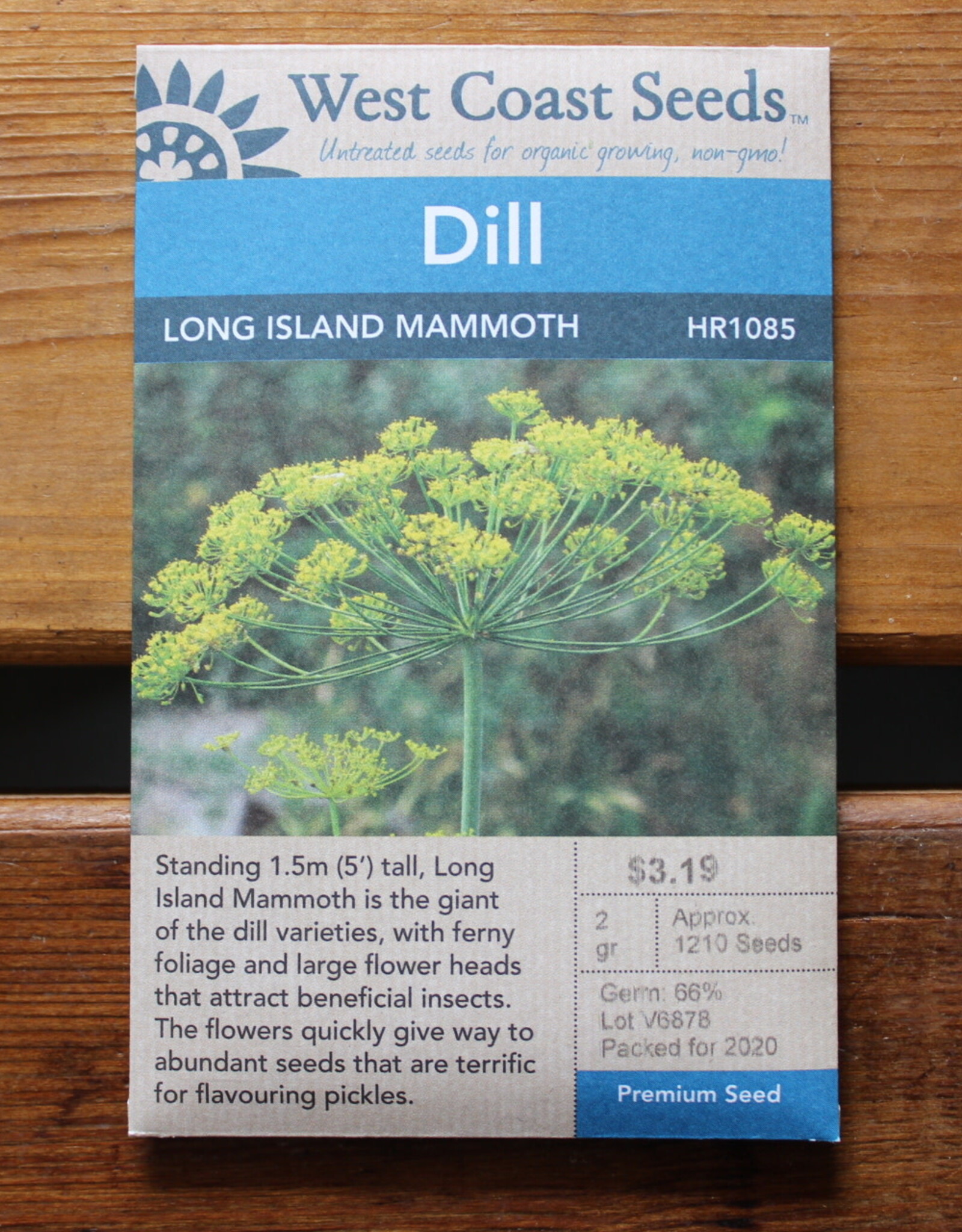 West Coast Seeds Long Island Mammoth