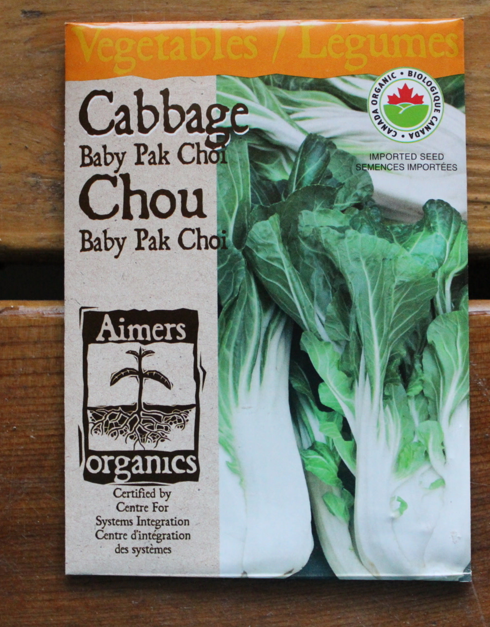 Aimers Cabbage - Baby Pak Choi
