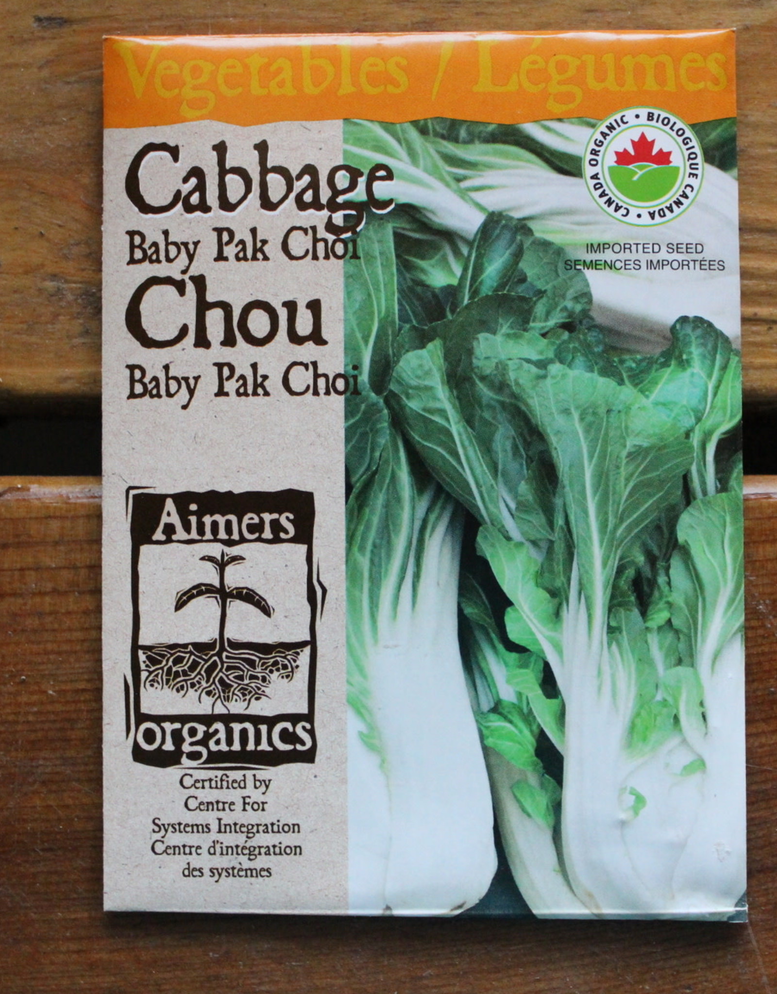 Cabbage - Baby Pak Choi