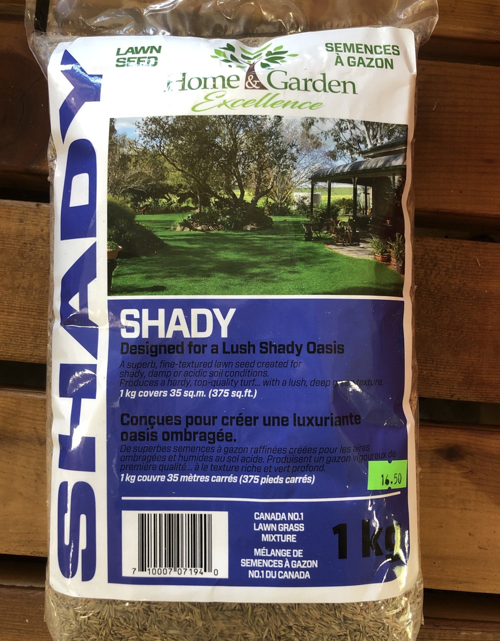 HGE Grass Seed Shady 1kg