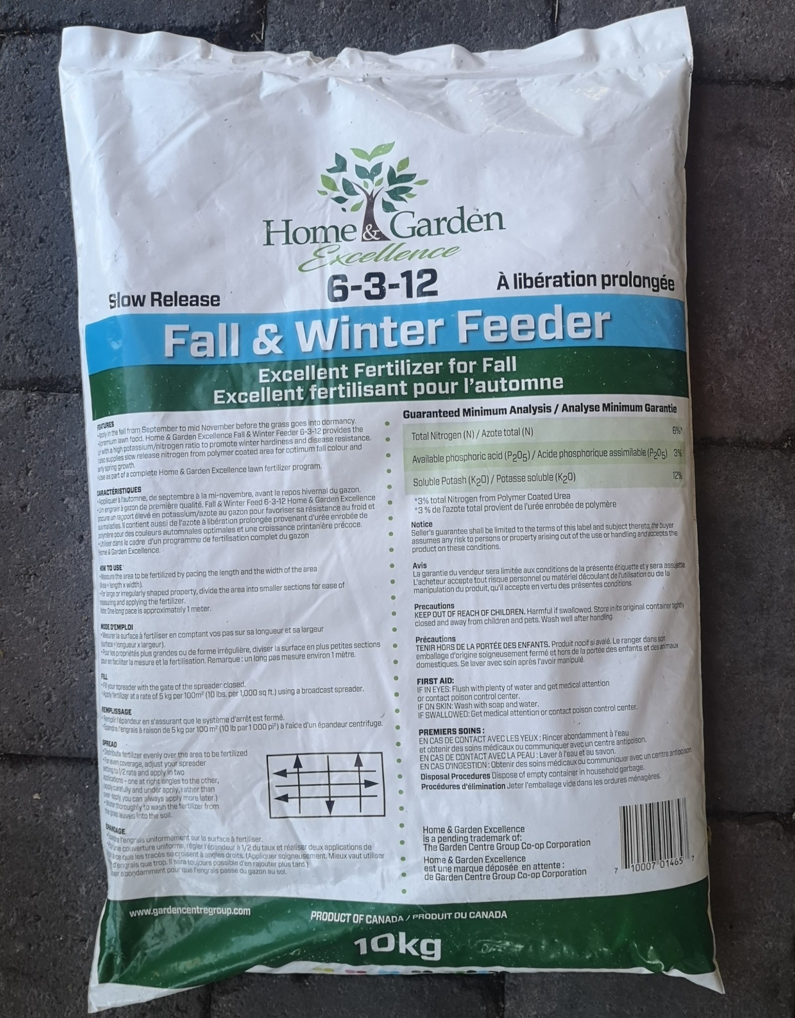 HGE 6-3-12 Fall & Winter Feeder 10kg