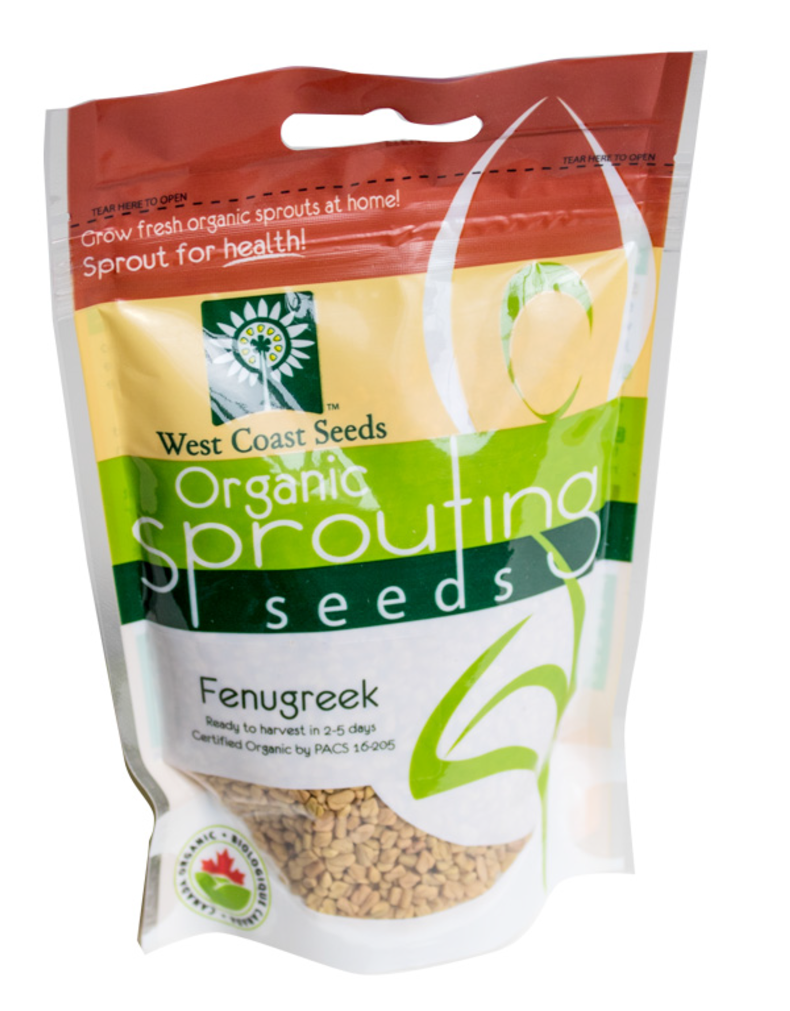 West Coast Seeds Fenugreek Organic Certified