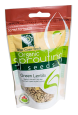 West Coast Seeds Green Lentils Certified Organic