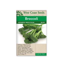 West Coast Seeds Broccoli - Aspabroc F1