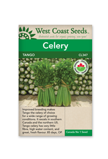 West Coast Seeds Celery - Tango (Coated) Certified Organic
