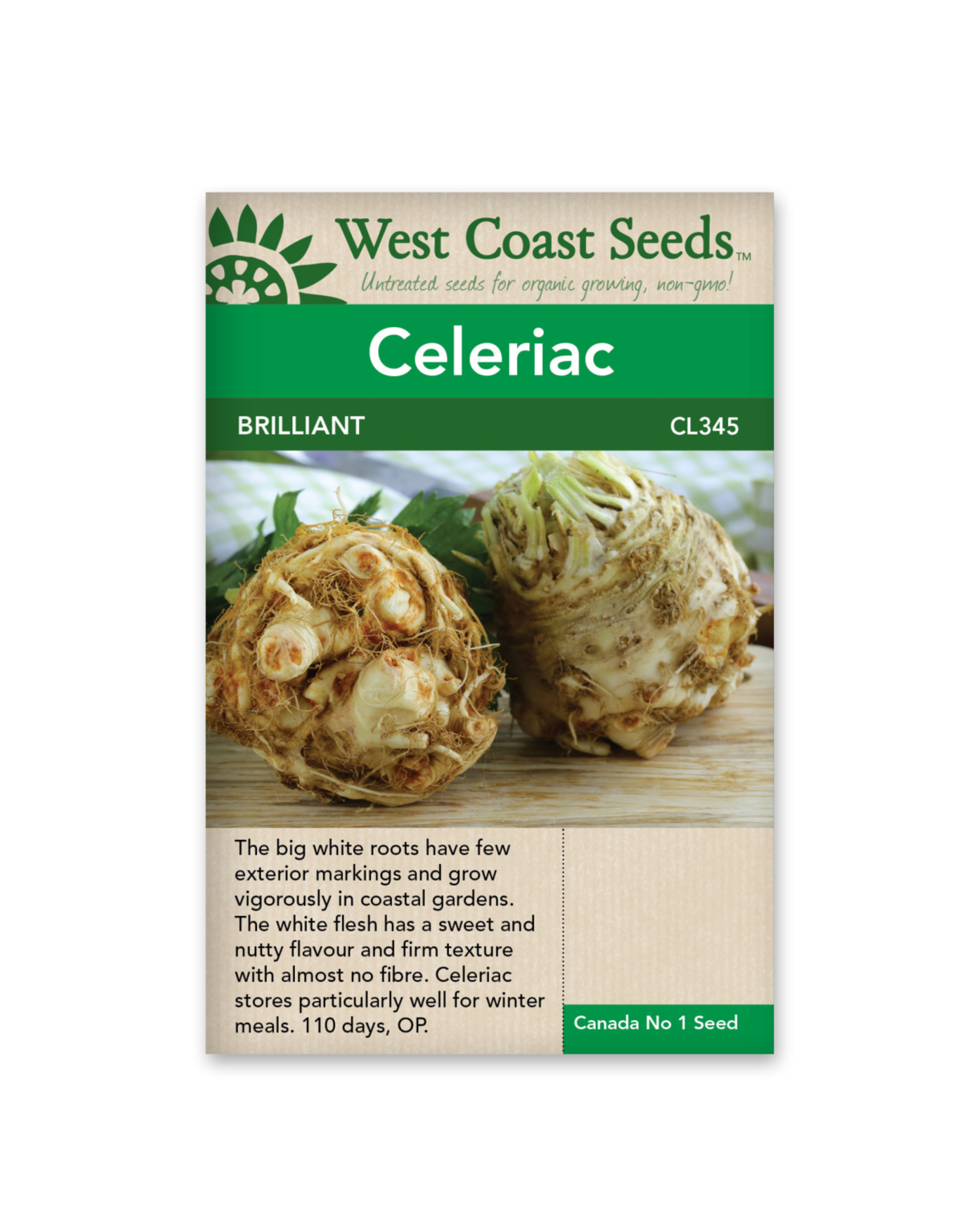 West Coast Seeds Celery - Brilliant