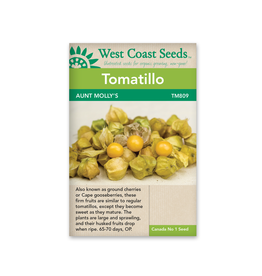 West Coast Seeds Tomatillo - Aunt Molly's