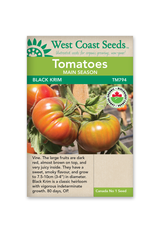 West Coast Seeds Tomato - Black Krim Certified Organic