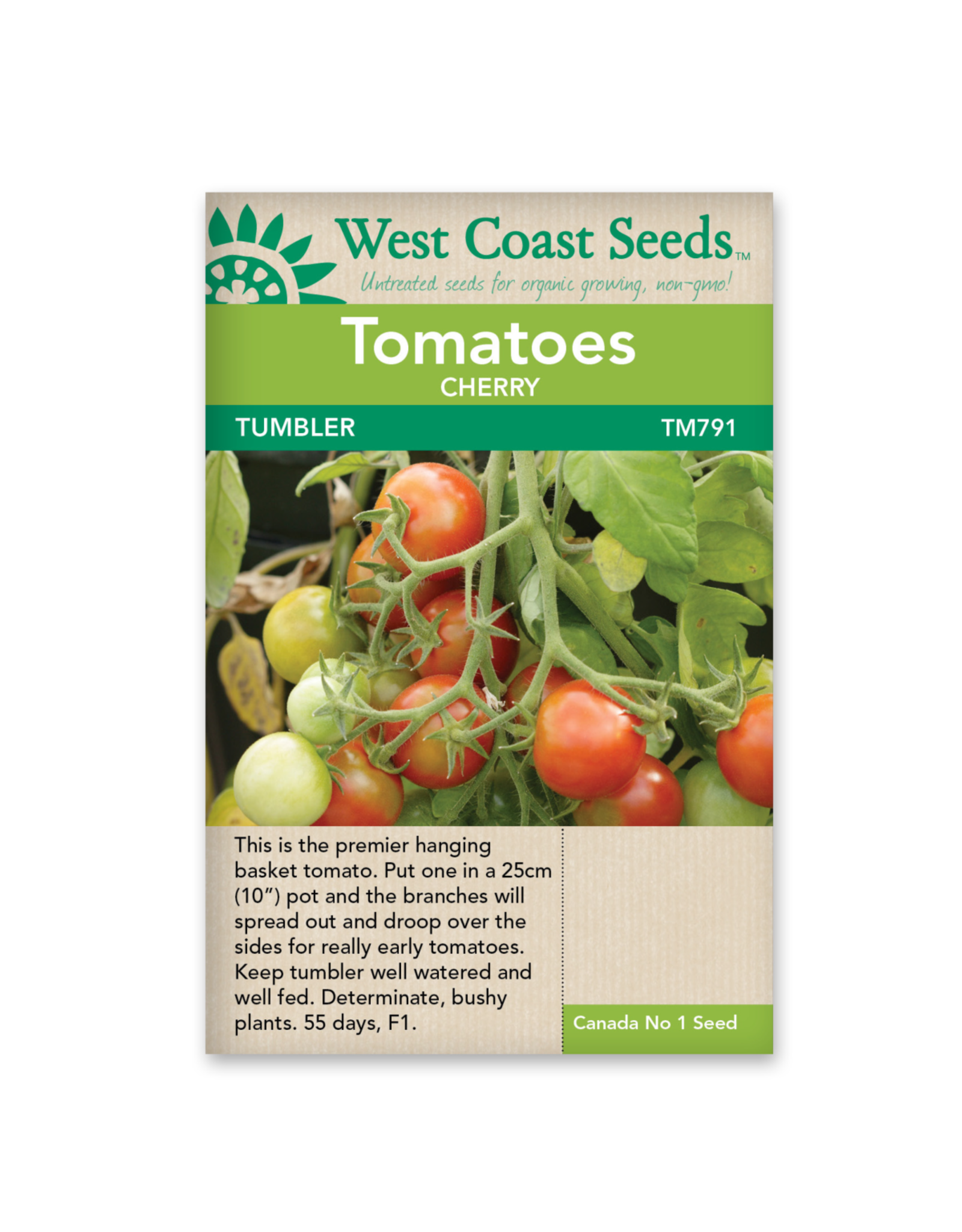 West Coast Seeds Tumbler Cherry F1