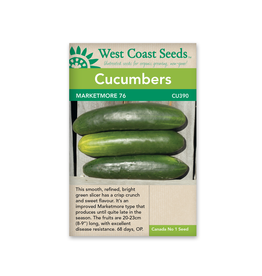 West Coast Seeds Cucumbers - Marketmore
