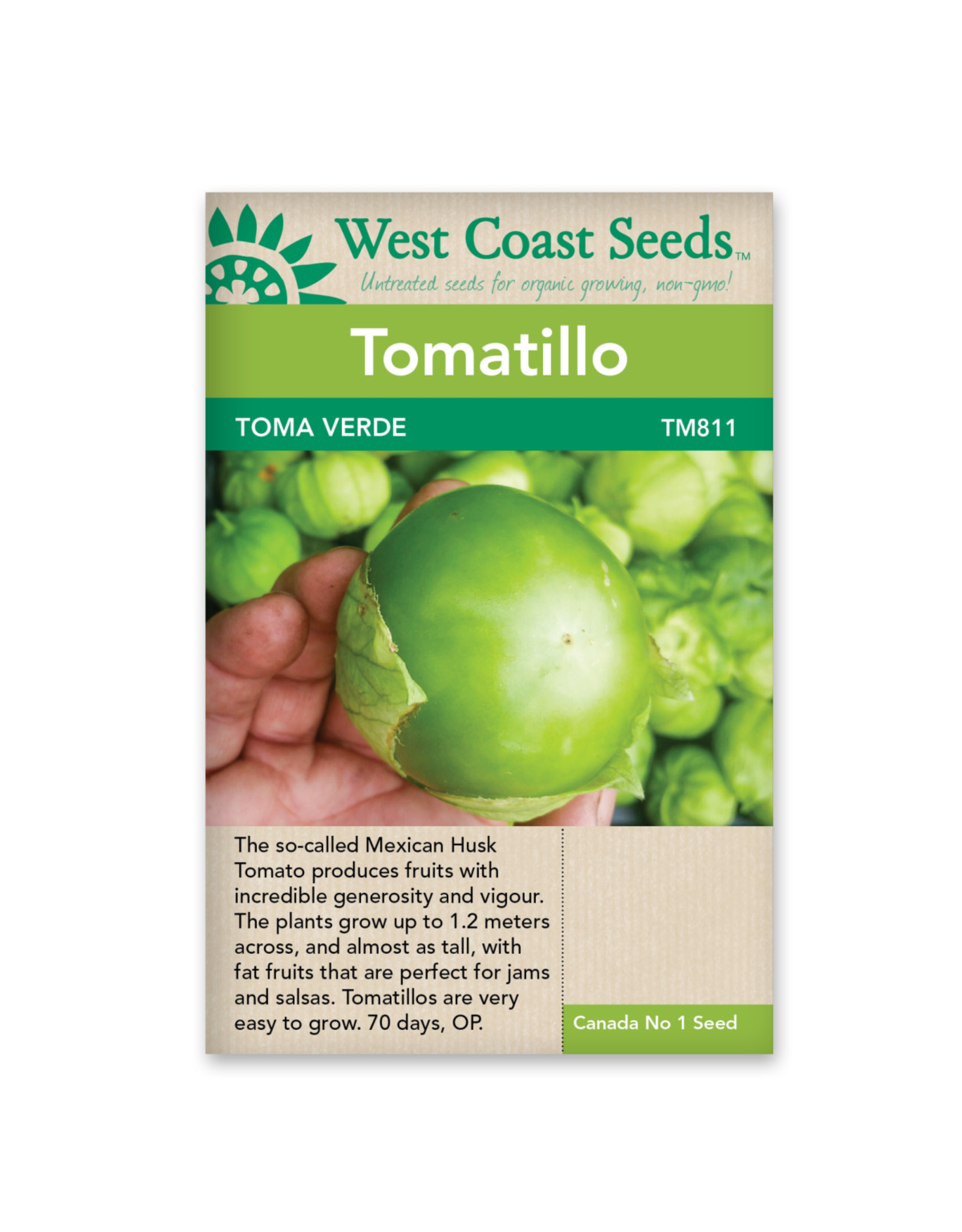 West Coast Seeds Tomatillo - Toma Verde