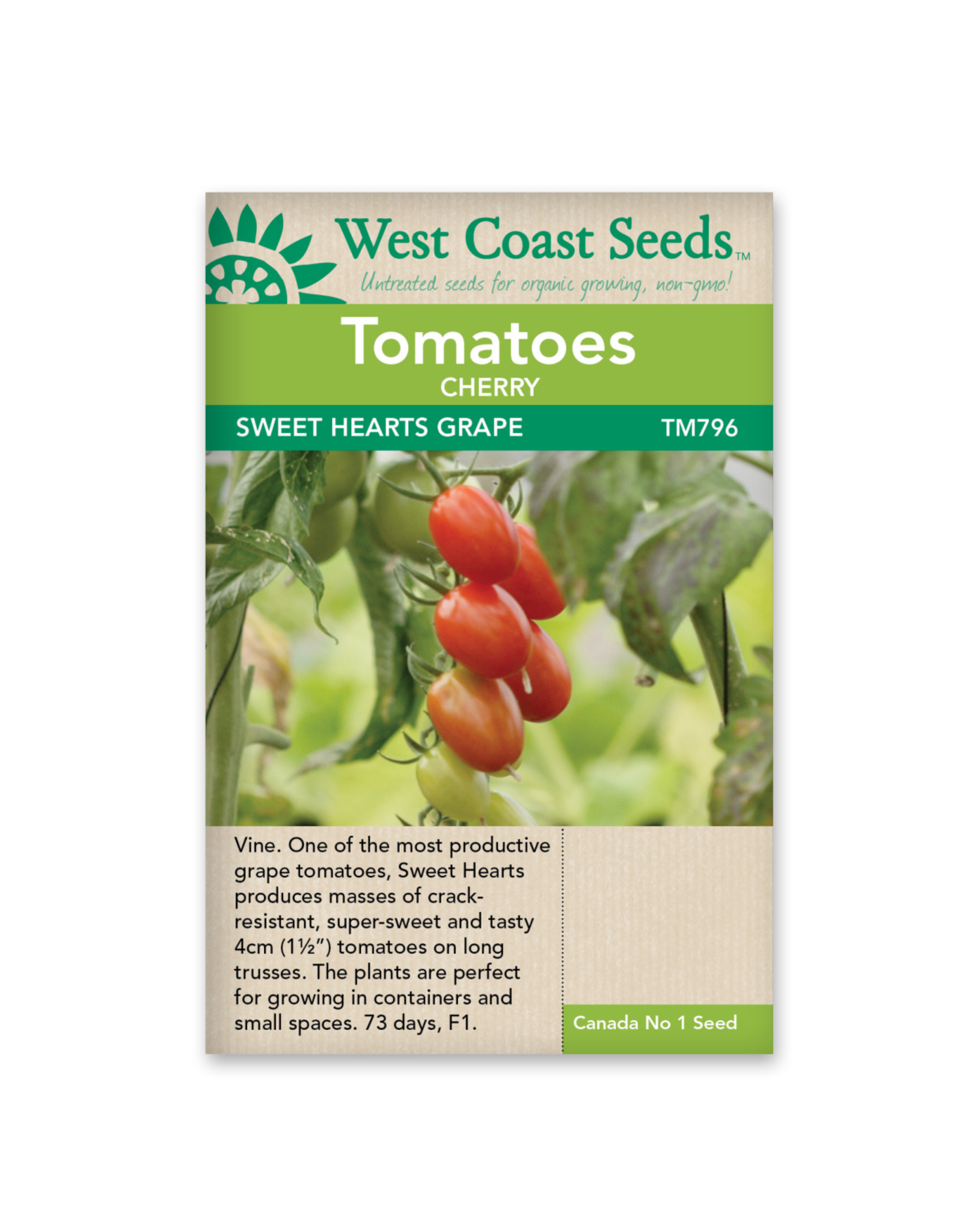 West Coast Seeds Tomatoes - Sweet Hearts