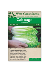 West Coast Seeds Cabbage - Wa Wa Sai F1